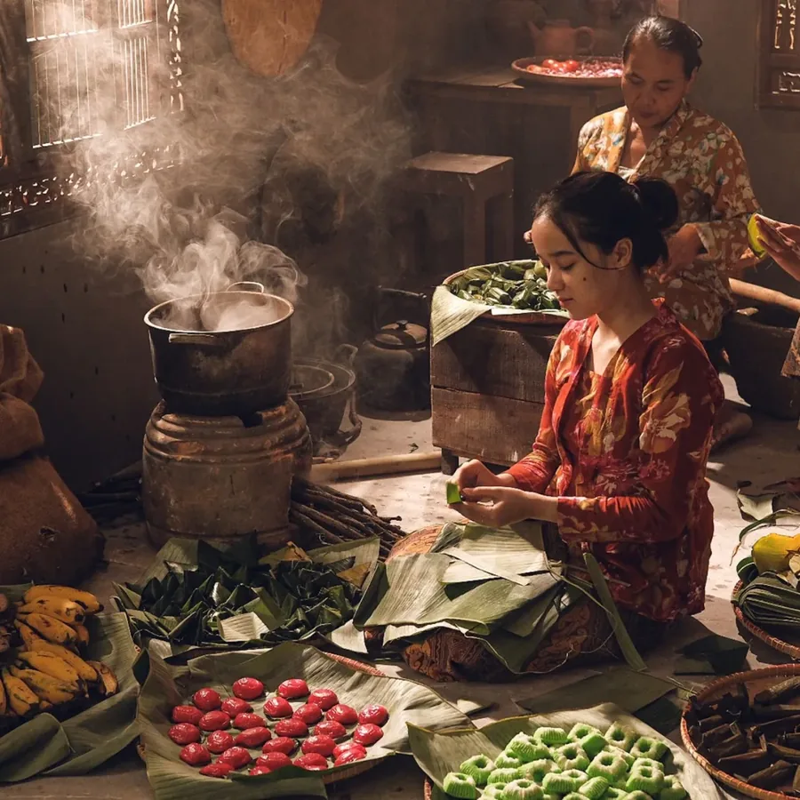 Góc sân ngoài trời